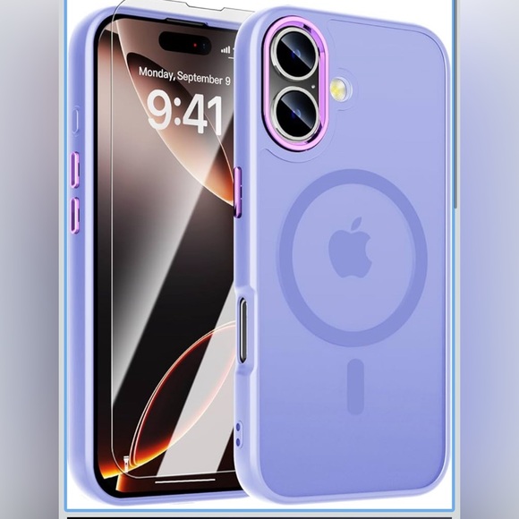 Apple iPhone Case - Lavender Blue - Picture 1 of 2